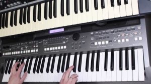 Последняя Поэма Алексей Рыбников кавер  на синтезаторе Yamaha psr s670 Korg x50