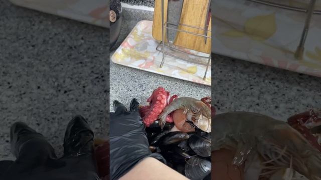 #корейскаякухня                                      #морепродукты