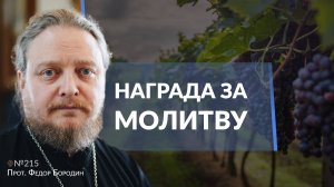 Награда за молитву. Священник Федор Бородин