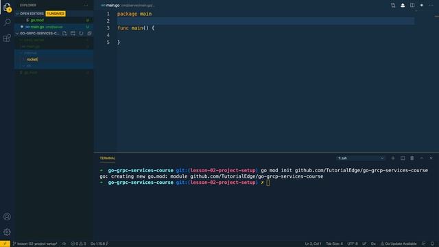 02 - Настройка проекта - службы gRPC (2160p с 30fps)