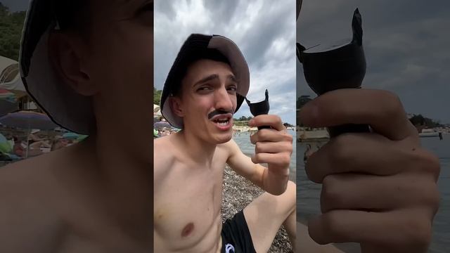 Отец учит сына плавать шортс юмор прикол скетч