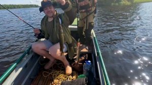 Поход с рыбалкой на озере Вуокса