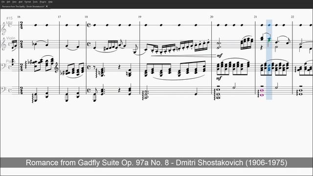 Romance from The Gadfly - Shostakovich - Level 5 Piano Accompany ONLY смотреть онлайн