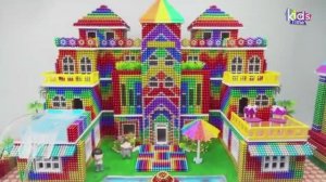 Магнитные шарики - В отеле Build Sofitel Marrakech есть бассейн с водопадом   - Magnet Balls