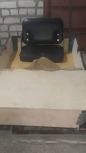 Снегоходные сани ПГК 1600 модернизированные