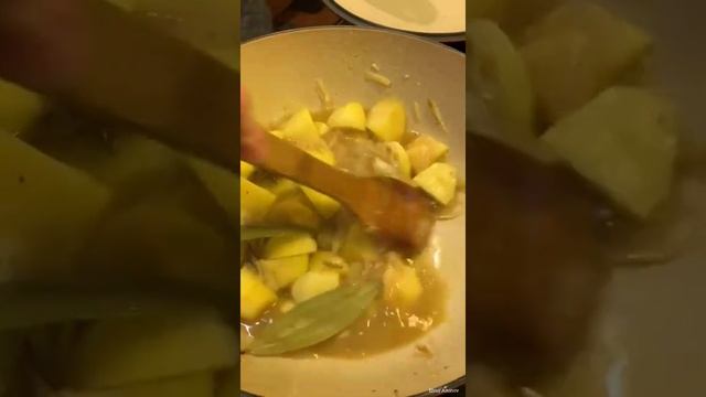 Fish with potatoes/Рыба  с картошкой