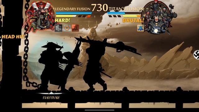 Legendary Fusion VS Titan's Bodyguards Fusion (Shadow Fight 2) смотреть онлайн