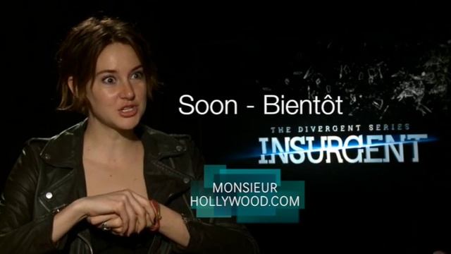Shailene Woodley, Exclusive Interview, Insurgent, Divergente 2, Teaser, Tris, Divergent, Theo James смотреть онлайн