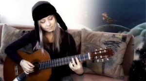 Падал прошлогодний снег | На гитаре