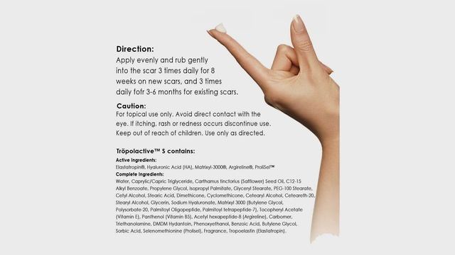 Scar Cream by TropolActive Non-Greasy Scar Remover - Reduces Scarring and Regenerates S... смотреть онлайн
