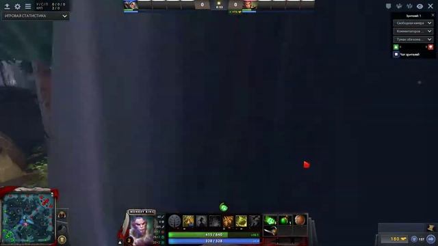 Dota 2 лысый Monkey King без посоха смотреть онлайн