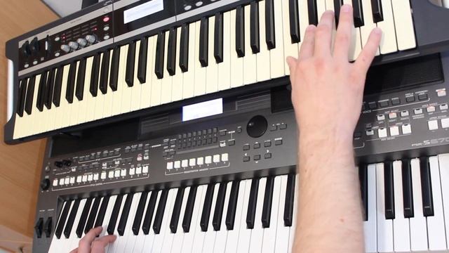 На Заре - Альянс Yamaha PSR s670 Korg x50 Style Demonstration Cover