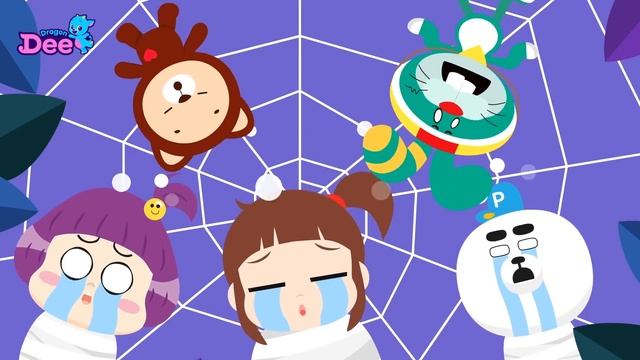 Itsy Bitsy Spider | Dragon Dee Nursery Rhymes & Kids Songs