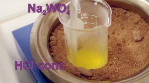 Получение оксида вольфрама (VI) / Synthesis of tungsten trioxide