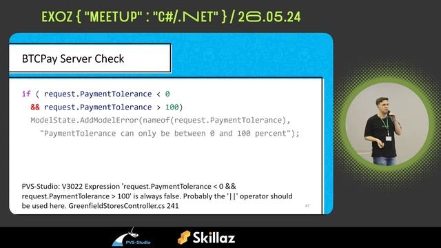 Чем статический анализ кода полезен C программисту - Константин Волоховский  PVS-Studio