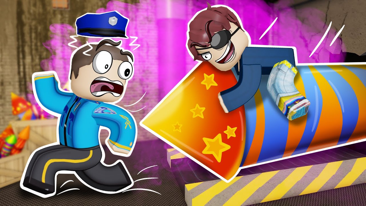 Роблокс - ПИРОМАН (Бандитская история про фейерверки) смотреть онлайн