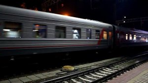Электровоз ЭП1М-410 с поездом №156 Москва— Анапа