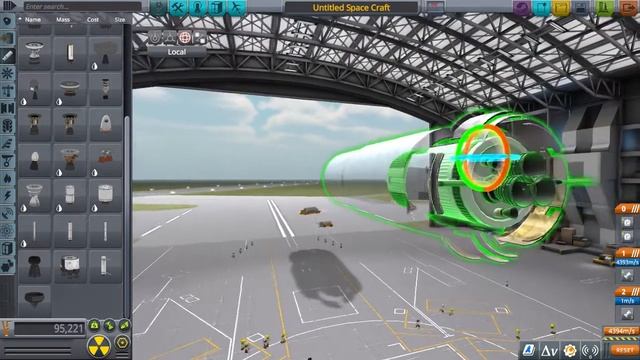 How to make StarShip and the rocket booster in Kerbal Space Program. (No dlc or mods) смотреть онлайн