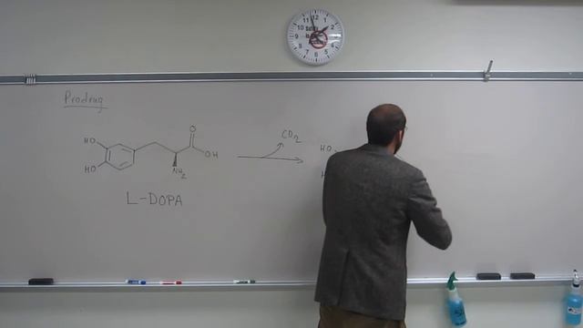 Prodrug Mini-Lecture 002 - L-DOPA to Dopamine смотреть онлайн