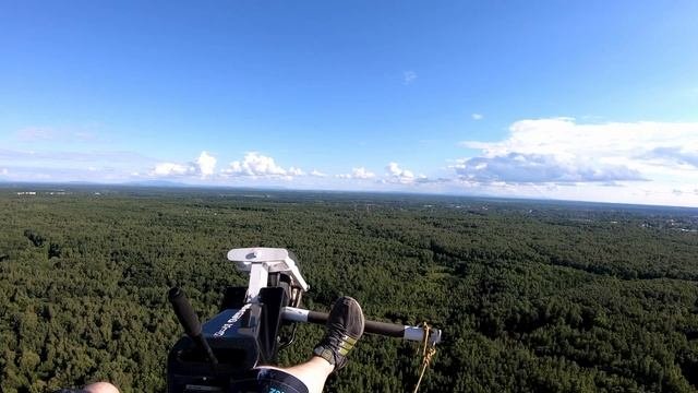 Полет на параплане!
