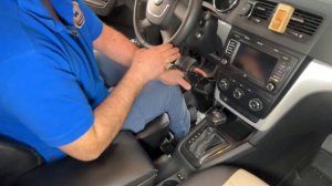 Ручное управление на автомобиль Skoda Yeti (газ-тормоз)