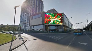 Размещение рекламы на медиафасаде Вест Квартал