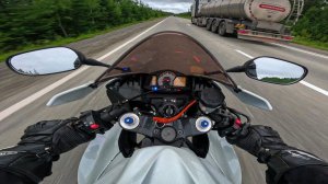 СПОКОЙНАЯ (ПОЧТИ) ПОКАТУШКА С ДВОЙКОЙ | CBR 600RR