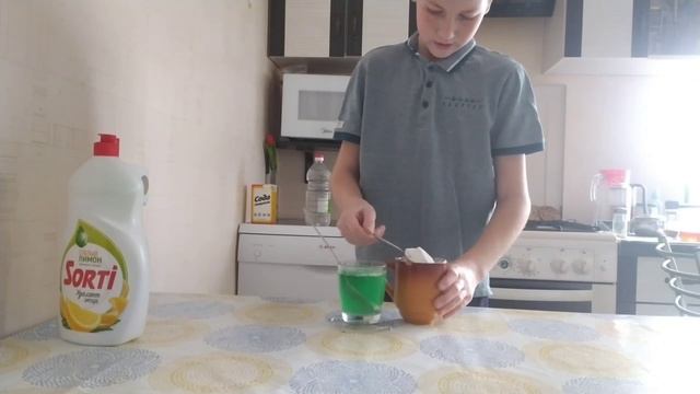 как сделать слоновую пасту в домашних