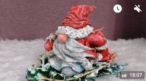 МК "Маленький Дед Мороз. №1 Каркас