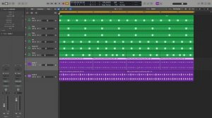 Группировка дорожек в Logic Pro [Logic Pro Help]