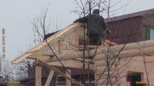 Отзыв и онлайн видео отчёт: заказ одноэтажного дома из профилированного бруса в Московской области