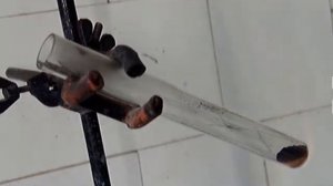 Разложение оксида свинца (IV) / decomposition of lead dioxide