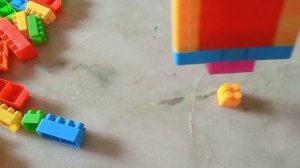 Делаем вместе поезд и дорогу!!! Большие Кубики LEGO!  Играем в LEGO блоки!  #asmr #лего ЛЕГО ASMR!