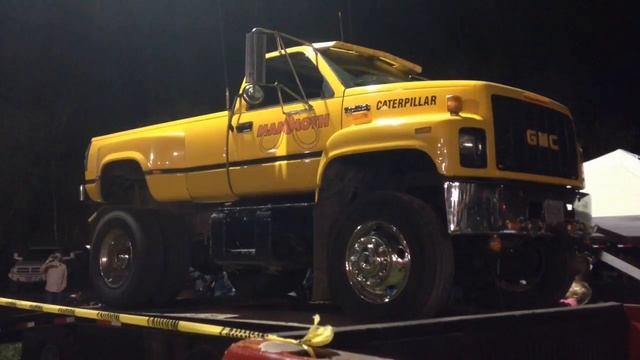 GMC Topkick With A Caterpillar Engine