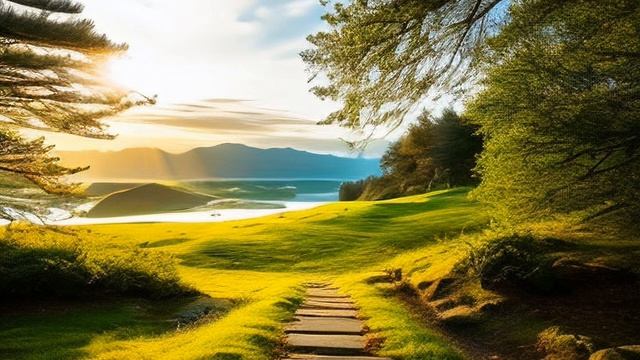 Whispers of the Wind calm relaxing piano смотреть онлайн