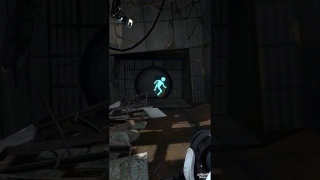 Шутка ГЛаДОС про оленя | Portal 2 лучшие моменты, ч.17 | #shorts #portal2 #GLaDOS #Гладос #lol