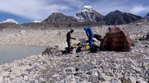 Freediving Nepal 4834meters