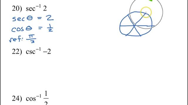 Day 15 HW (17 to 25) Inverse Trig Function смотреть онлайн