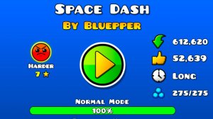 Space dash/ geometry dash 2.207 not of mulpan