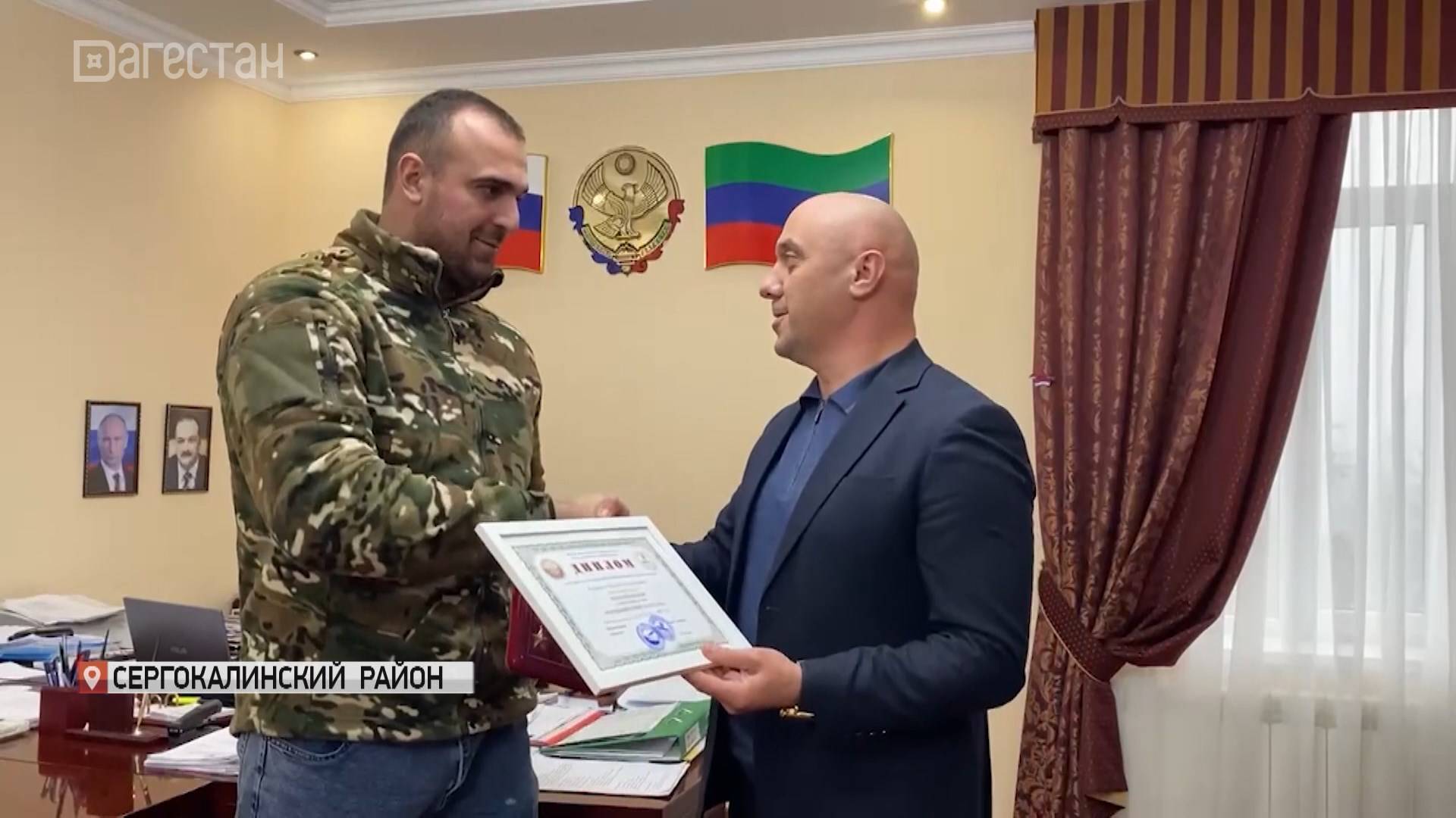 Магомеду Курбанову присвоено звание «Народный Герой Дагестана»
