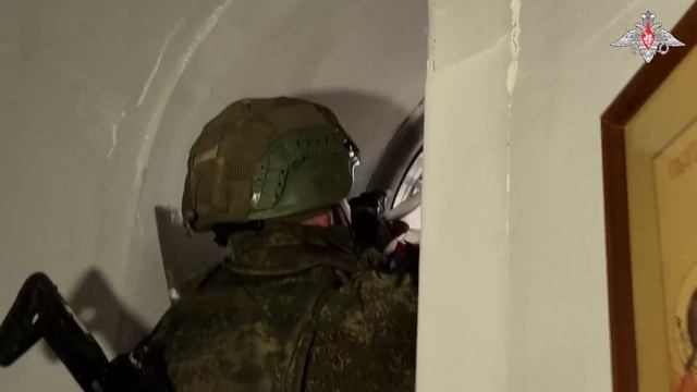 Военные полицейские группировки войск «Север» оказывают помощь храму