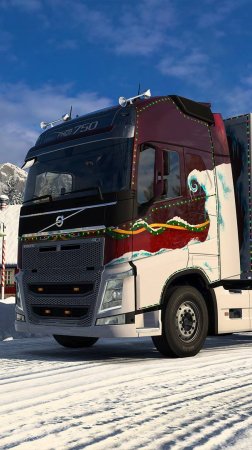 Рождественский ивент в ETS2 и ATS #short