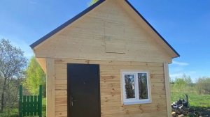 Баня из бруса 4х3 метра на заказ от Баня-магазин.рф