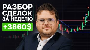 +3861$ за неделю. Новогоднее ралли и как закрыть 122 сделки в профит. Разбор первой недели декабря