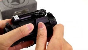 Vector Optics Rayman 1x30 Red Dot Sight w/ Red Laser #SCRD 27RL