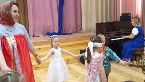 Русские народные игры-средняя группа