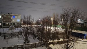 Зимний деревенский вечер, жизнь в деревне