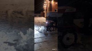 Агромаш МТ 110 уборка снега.mp4