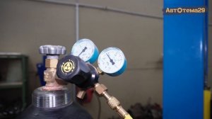 VW Touareg NF / Ремонт пневмоподвески и заправка азотом