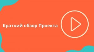 Краткий обзор Проекта